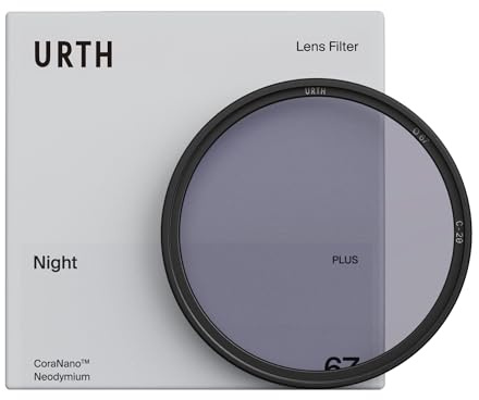 Urth 43 mm Nachtfilter neutral (Plus) | 20-lagig nanobeschichteter Neodym-Filter, reduziert Lichtverschmutzung für mehr Nachthimmel- und Sternenklarheit
