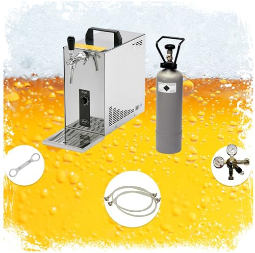 ich-zapfe Ensemble Complet - Tireuse a Biere - PYGMY 25 Le Machine a Biere, Pompe a Biere 1 Ligne, 25 litres/h, Professionnelle, Green Line (KEG:KeyKeg)