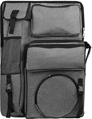 Zeichentasche 4K Reißbretter Tasche Faltbar Malrucksack Wasserdicht Zeichenmappe Doppelter Schultergurt Rucksack Große Kapazität Tragetasche Mehrfunktional Künstlermappe Kinder Erwachsene