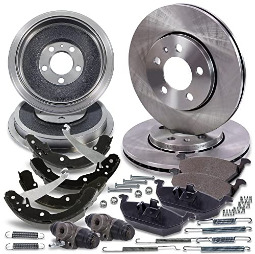 ATEC Germany Set freni anteriori incl. dischi freno Ø 256 mm ventilati + | Compatibile con: SKODA OCTAVIA I, OCTAVIA I Combi, ROOMSTER, ROOMSTER Praktik