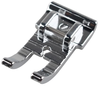 Jopto 1/4''(Viertel Zoll) Offener Zehenfuß Snap On Applique Nähfuß Kompatibel mit den Meisten Haushaltsnähmaschinen Brother, Singer, Babylock, Janome, Elna, Kenmore, Euro-Pro, White, Juki