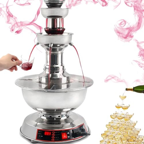 3-Tier Wein Getränk Brunnen,Party Getränk Brunnen,Rotwein Getränk Brunnen,für Hochzeiten,Saft Cocktail Trinken Dispenser Bar Weihnachten Party Home Decor,110V