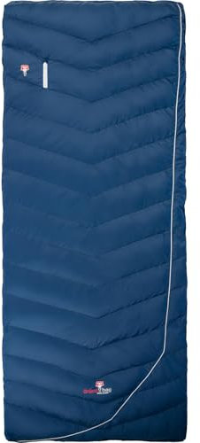 Grüezi-Bag Biopod DownWool Hybrid Cotton Comfort, Night Blue
