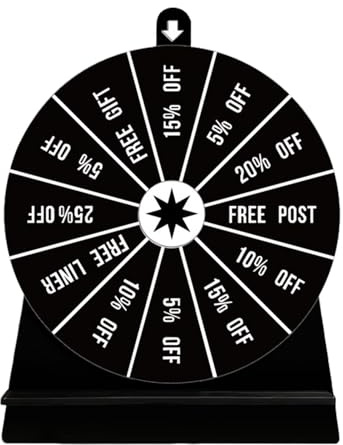 Glücksrad Zum Drehen Drehbares Preisrad Glücksrad Für Preise Acryl Verlosungsrad Glücksrad Spiel Mehrzweck Gluecksrad Spiel Lucky Wheel Kreatives Spinnerspiel Glücksrad Spinner Für Hochzeitsfeier