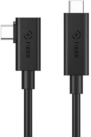 FIBBR USB C Cable de Fibre 3M, Cable USB 3.0 a USB C de Fibra de Vidrio Compatible con Oculus/Meta Quest 3 / Quest 2 / Pro/Pico 4 Steam VR, Apto para cámaras, Proyectores