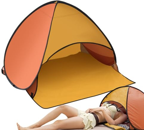 Retractable Canopy - Pop-up Pavilion, Portable Tents | Automatic Protective Tent with Pop-up Canopy Wind Sun with Mobile Phone Holder