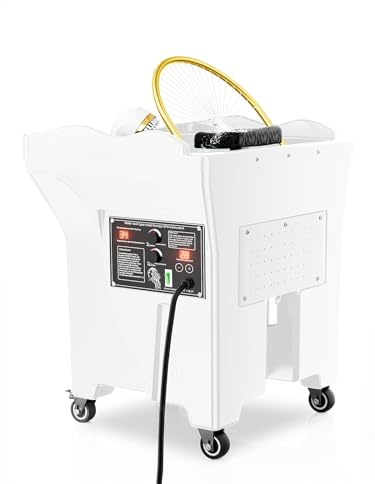 Head Spa Équipement de spa | Lavabo japonais avec réservoir d'eau | Convient pour spa, salon de massage, salon de coiffure (blanc)