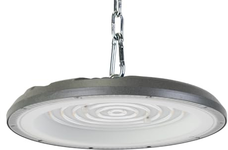 LUXULA 10 Stück LED Hallenstrahler UFO 100W 10000lm, CCT einstellbar | Lichtfarbe einstellbar 3000K 4000K 6500K, IP65 IK08, UFO High Bay Hallentiefstrahler, Deckenleuchte für Werkstatt
