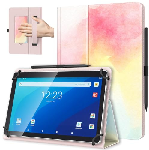 TiMOVO Universal Case for 10.1 Inch Android Tablet, Rainbow