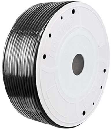 FUBESK Tuyau d'air en polyuréthane haute pression 4 mm x 25 mm pour compresseur d'air avec une forte flexibilité et pour un matériau PU durable pour outils pneumatiques