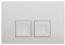 Geberit 21224 3 Delta 50 Betätigungsplatte 115.135.111, weiß