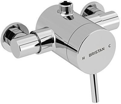 Bristan PM2 SQSHXTVO C Prism Exposed Sequential Top Outlet Shower Valve, Chrome