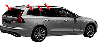 Solarplexius Auto-Sonnenschutz Scheiben-Tönung für Volvo V60 ab 2018 Komplettsatz Keine Folie