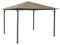 QUICK STAR Metall Garten Pavillon Nizza 3x3m Antik Partyzelt Sand