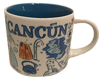 Starbucks Cancun Mexiko Been There Serie Across the Globe Collection Kaffeetasse, 400 ml