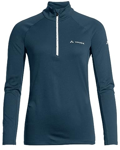 VAUDE Larice Light Shirt II für Damen– Schnelltrocknendes Langarm Funktionsshirt, Atmungsaktives Sportshirt aus recyceltem Material mit Stretch – Ideal für Skitouren & MTB