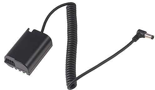 FOTGA DC a DMW-BLK22/DMW-DCC17Cavo adattatore di alimentazione della batteria fittizio per Panasonic Lumix DC-S5, S5K, GH6, G9, GH5II fotocamera