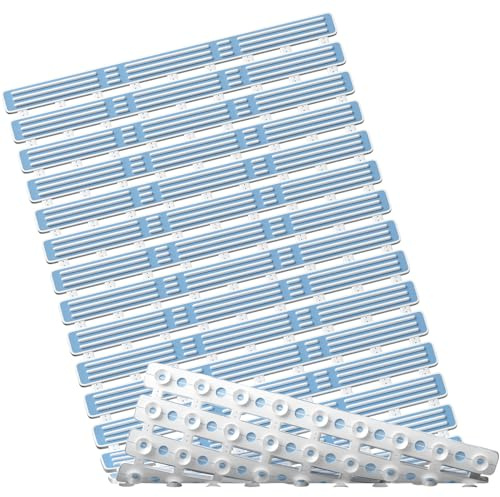 XIYUNTE Badewannenmatte rutschfest, 68x40cm Duschmatte rutschfest, 100% BPA-frei und latexfrei Antirutschmatte Badewanne, Duschmatte schimmelresistent und zuschneidbar Antirutschmatte Dusche, Blau