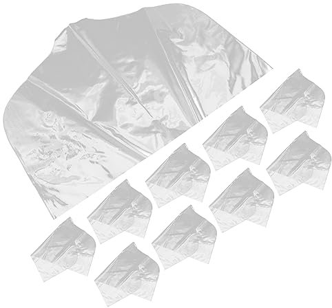 Garneck 10stücke Teiliges Transparente Kleiderhüllen Aus Atmungsaktivem Reißfestem Material Waschbare Staubschutz-schulterabdeckungen Praktisch Für Zuhause Kleiderschrank Und Reisen Vielse