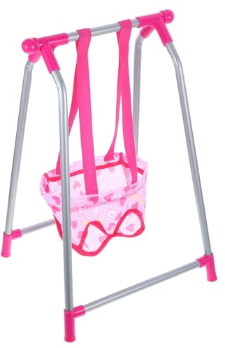 HEMOTON Puppenschaukel Puppenhaus-hängestuhl Puppenzubehör | Babypuppen Hängeschaukel für Puppen Miniatur-schaukelmodell Modelle Kunststoff Haushalt Kind Werkzeug
