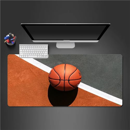 Gaming Mauspad Fußball Schreibtischunterlage mit rutschfeste Gummibasis Mousepad mit Einer speziellen Oberfläche verbessert Geschwindigkeit und Präzision für PC Laptop 1000x500x2mm