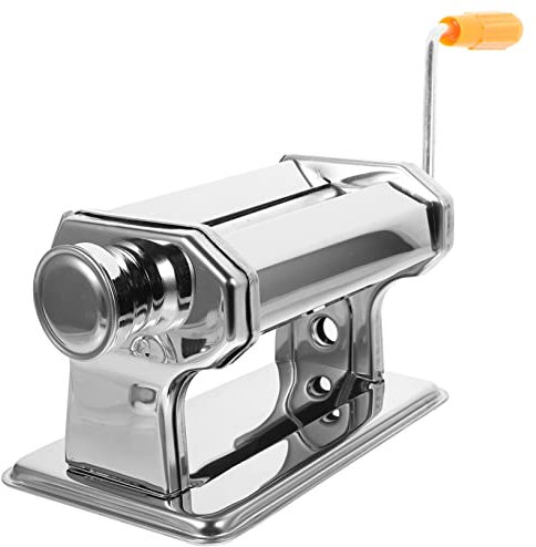KONTONTY Polymer Clay Roller Machine Hand Crank Press Tool Nonslip Base for DIY Craft and Polymer Art Modeling Random Color