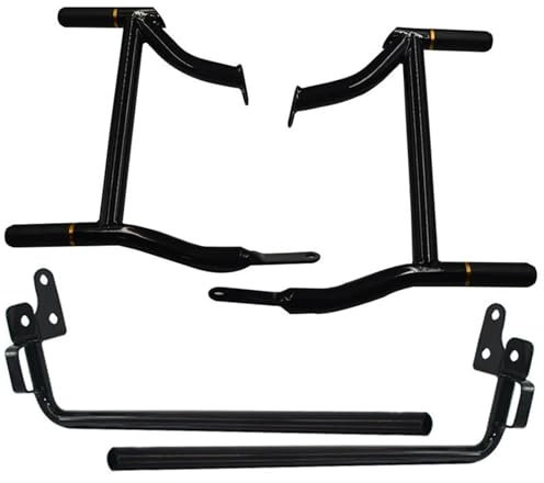 Portaequipajes Protector De Alforja Estilo Club De Motociclista con Barra De Soporte para Touring para Road Street para Glide Special (2014-2024) Portaequipajes Trasero para Motocicleta