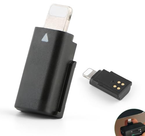 TGHongKy Adaptador de Receptor para dji Mic Receptor de Micrófono para dji Mic Adaptador Conectar y Usar Se Puede Conectar a Teléfonos Computadoras para Transmisión de Datos