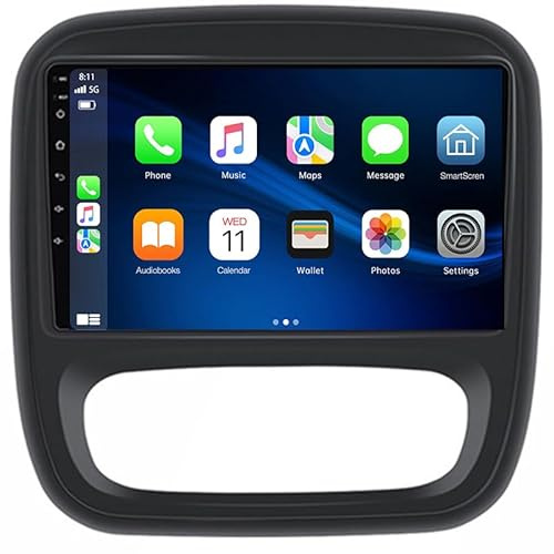 ADDUE For Car Gps Radio Android 14 9 Inch Touchscreen Radio for Opel Vivaro B 2014-2018,with Bluetooth USB Wifi Support SWC 1080P TV,with Car Stereo AND Backup Camera,F 8 Core 4G+Wifi 6G+128G
