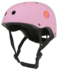 LittleLife Cykelhjälm för barn för småbarn och barn 2 till 5 år, lätt och vadderad för komfort med justerbar passform och EN-certifiering – lämplig för cykling, skateboard, skoter – rosa