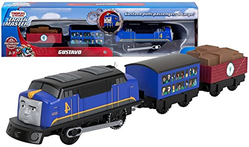 THOMAS & FRIENDS GHK78 Thomas und Seine Freunde Fisher-Price Trackmaster Gustavo