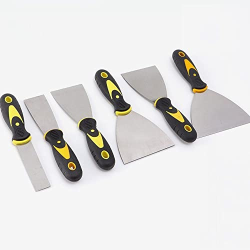 Yesmin 1.5” Stainless Steel Wallpaper Scraper - Heavy Duty Paint Scraper, Putty Knife, Drywall Joint Knife for Wall Repair, DIY Renovation