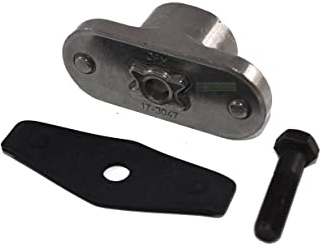 Messerhalter Ø22 + Adapter + Schraube kompatibel mit Wolfgarten Ambition 40 46 460 48 B M HW