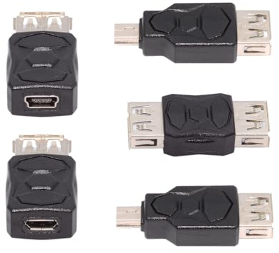 cablecc 3 unids/lote 480 Mbit/s datos micro USB 2.0 a 5 pines mini USB macho a hembra extensión 5 v2a adaptador de corriente