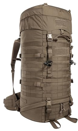 Tasmanian Tiger TT Base Pack 75 Modularer, erweiterbarer Einsatz-Rucksack 75L bis 90L Volumen, Ergonomischer Trekking-Rucksack mit Molle-System