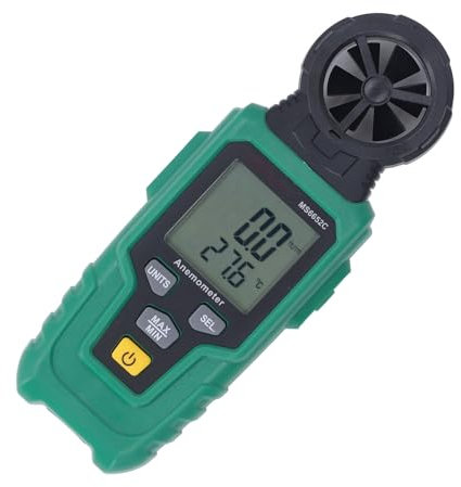 Misuratore del Termometro Misuratore della velocità del, Anemometro Anemometro Multifunzionale Misuratore del Manuale Misuratore della velocità del Manuale