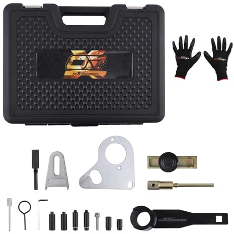 maXpeedingrods Diesel Engine Timing Tool Kit for Nissan Renault M9R M9T R9M | Camshaft Crankshaft Timing Locking Tool Set for Vauxhall Opel Mercedes 1.6 2.0 2.3 DCi Chain Drive