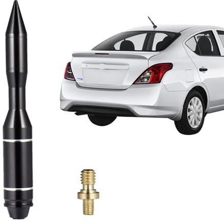 Antena automotriz Corta - Antena de Radio Corta para vehículo - Señal de Radio Am/FM, para vehículo, automática Am FM, para automóvil, Accesorio estéreo de Audio para