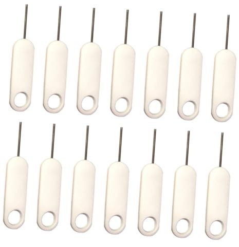 Toddmomy 20 pièces Lot de Aiguilles Éjection Sim Métal Outils pour Retrait de Carte Sim Compatible Smartphones Pin de Retrait Pratique