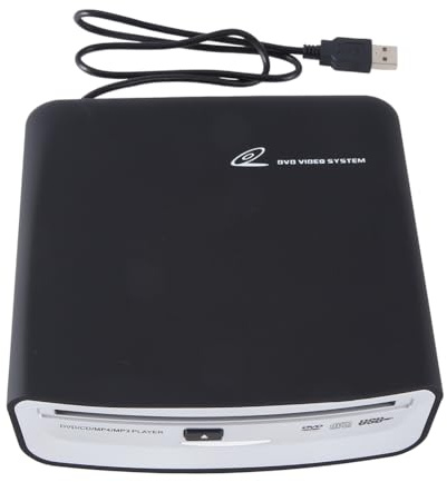 NIZEAMI Lecteur CD Externe Portable Universel pour Voiture, Se Branche sur Le Port USB de la Voiture, Ordinateur Portable, Téléviseur pour Android 4.0 et Supérieur Navigation