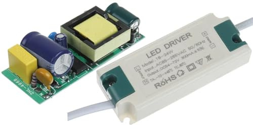 Trasformatore per LED, Driver LED a corrente costante 3W-24W 85-265V for faretti da incasso a parete con luce di pannello(18-24w Dc54-72v)