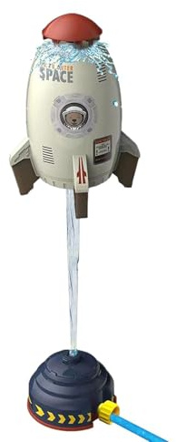 Rocket Wassersprinkler Kinder - Water Sprinkler, 360 Rotierender Wasserspielzeug, Wasserspielzeug Für Den Außenbereich, Lässt Sich Am Gartenschlauch Befestigen, Für Hof, Rasen