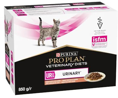 PURINA PPVD Feline UR Lachs Beutel Katzenfutter 10 x 85 g