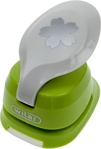 Wiler CPEF210 Fustella per Carta ed Eva Foam a Forma di Fiore di Ciliegio misura 25mm
