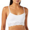 Sloggi Womens Romance Bralette, White, 38 UK