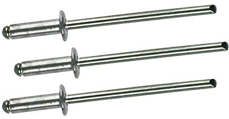 RIVETTI ALLUMINIO IN SCATOLA 4,0 MM. TESTA LARGA (4,0x12 mm. 500 pz.)