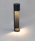 DAWALIGHT Baliza LED Exterior Jardín 5W - Farolas Poste Luz Moderna 2700K Blanco Cálido IP65 Impermeable para Caminos Patio | Aluminio Negro