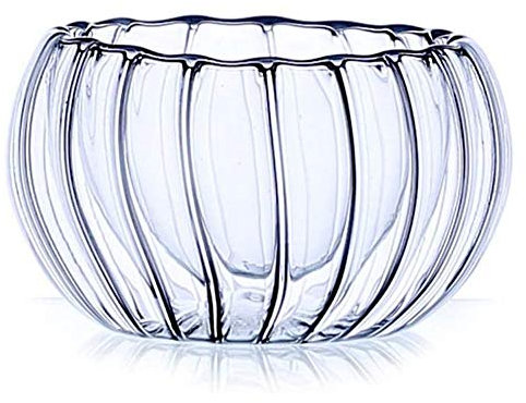 Vasos Whisky Cristal 6pcs/Lote De Vidrio Doble De Pared De Doble Pared Fuera De Calabaza Diseño De Vidrio De Vidrio Copa De Té De Té Barata Vasos Al por Mayor