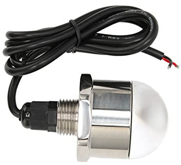 Sitze und Zubehör LED, Yosoo Ablassschraube LED-Licht IP68 Wasserdicht 1/2 Zoll NPT Unterwasserlampe Universal für Yachtschiffe