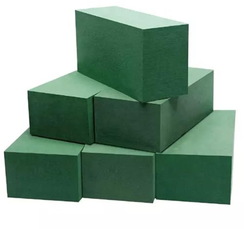 Altai Republic 6 Stück Steckschaumblöcke für frische Blumenarrangements, Schaumstoffblöcke ideal für Basteln, Hochzeit, Geburtstag, Zuhause, Büro & Garten Dekorationen (6)